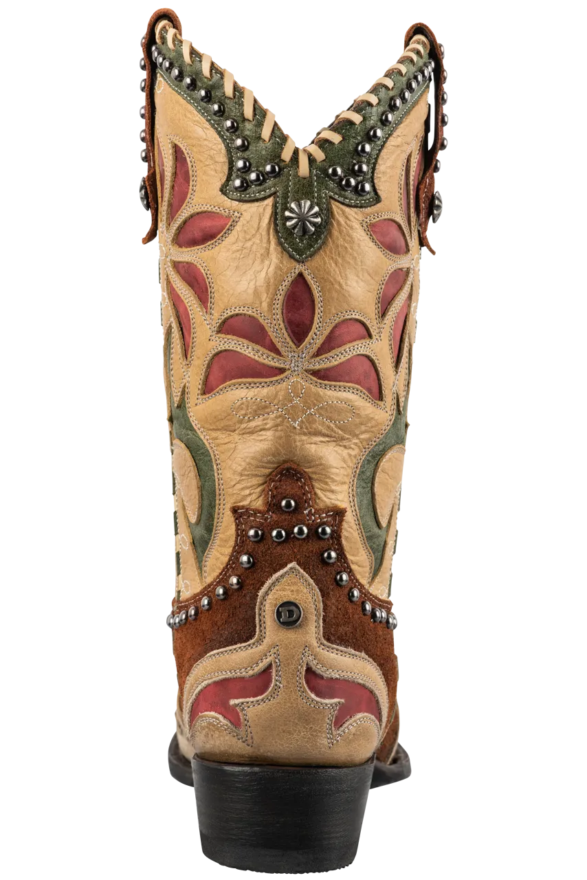 Double D Ranch by Old Gringo Women's Yellowstone Cowgirl Boots - Tan