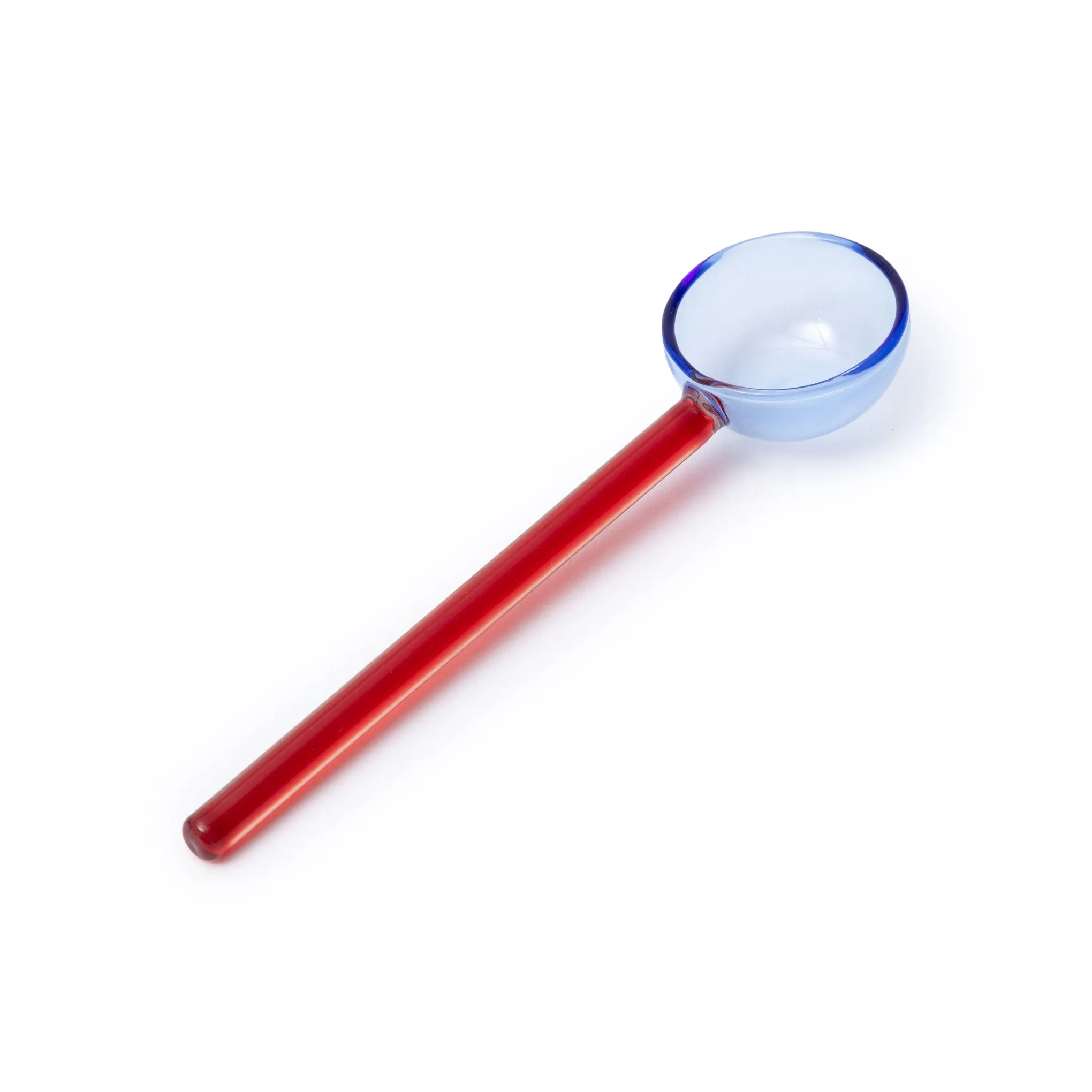 Dual-Colored Glass Spoons - Set of 2
