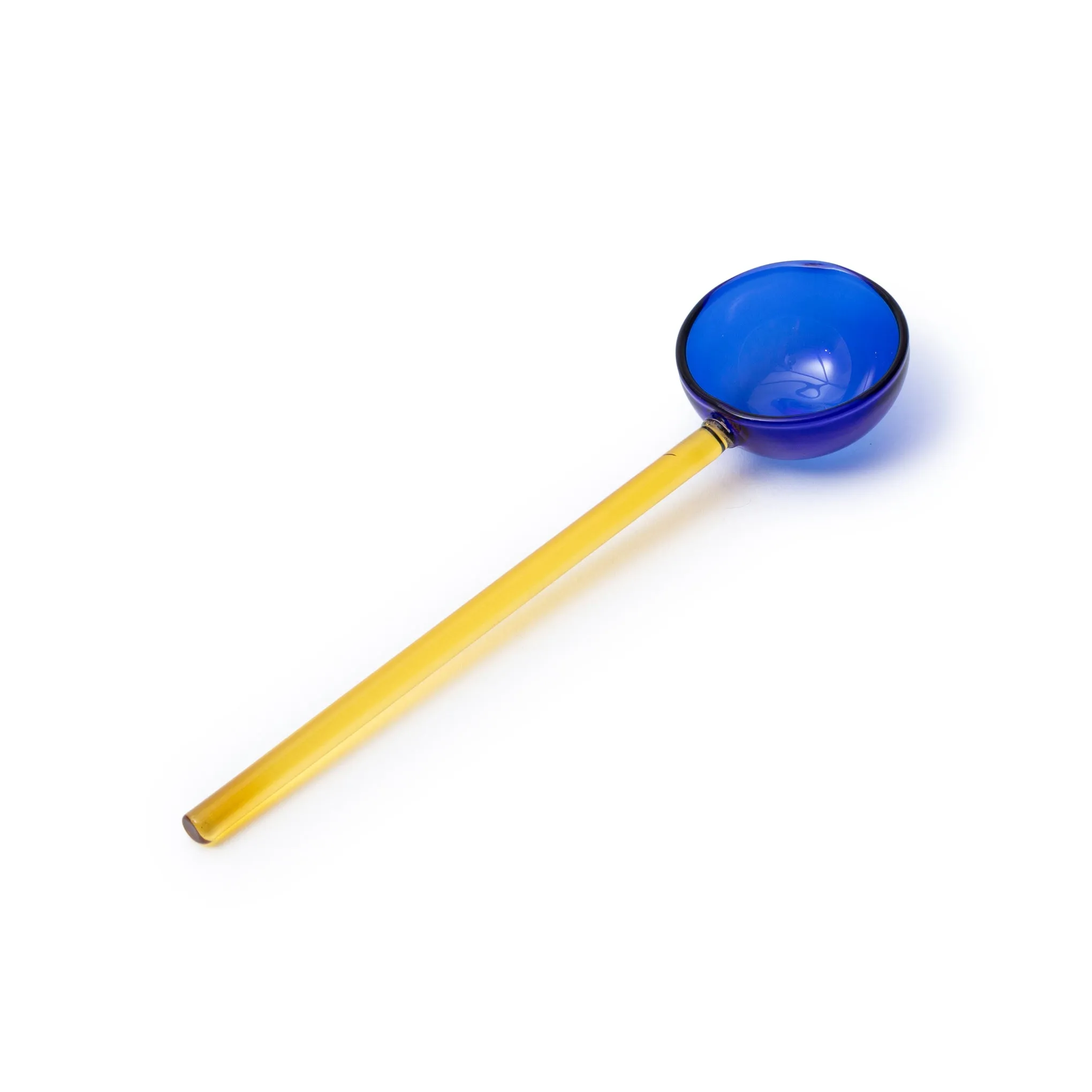 Dual-Colored Glass Spoons - Set of 2