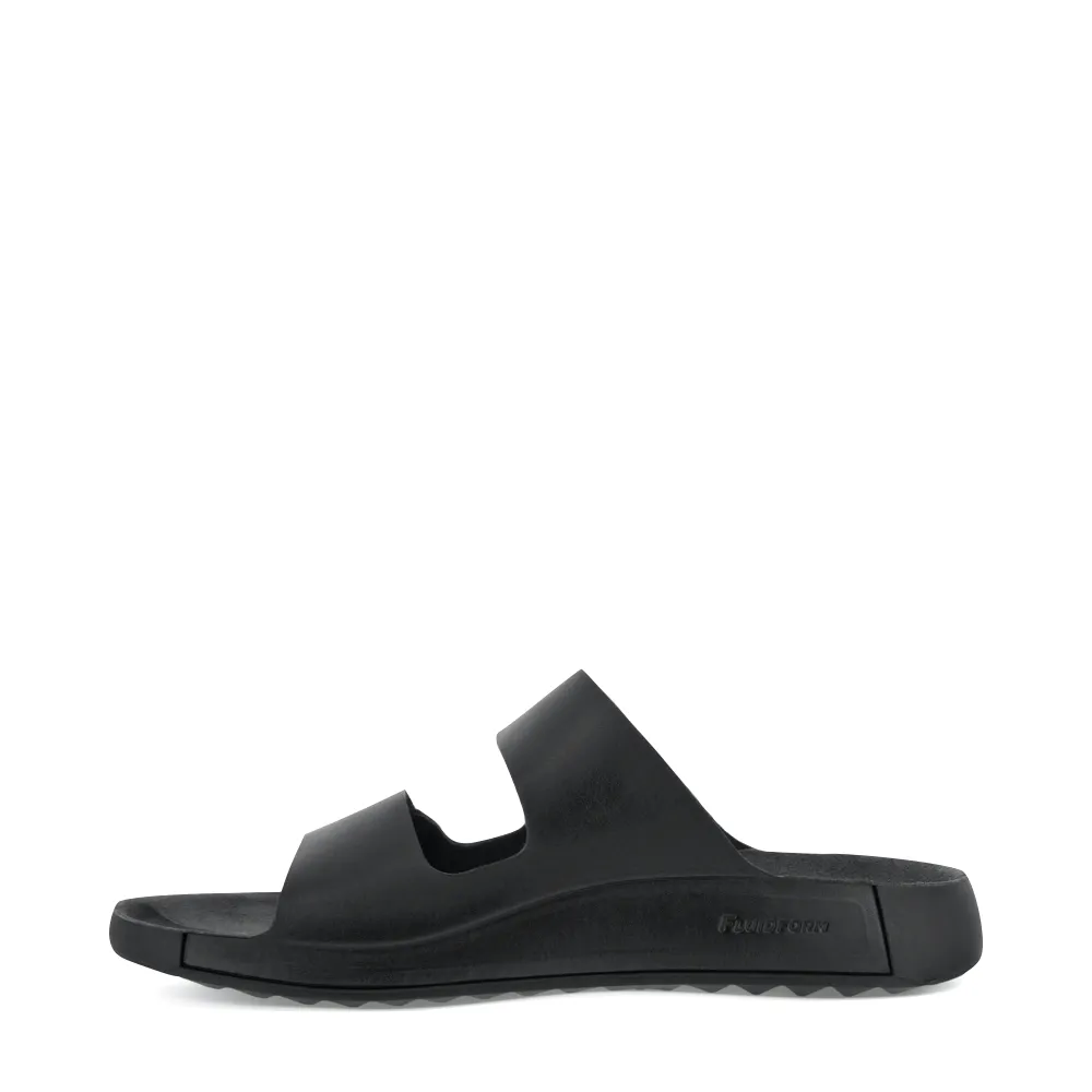 Ecco Men's Cozmo Slide Sandal (Black)