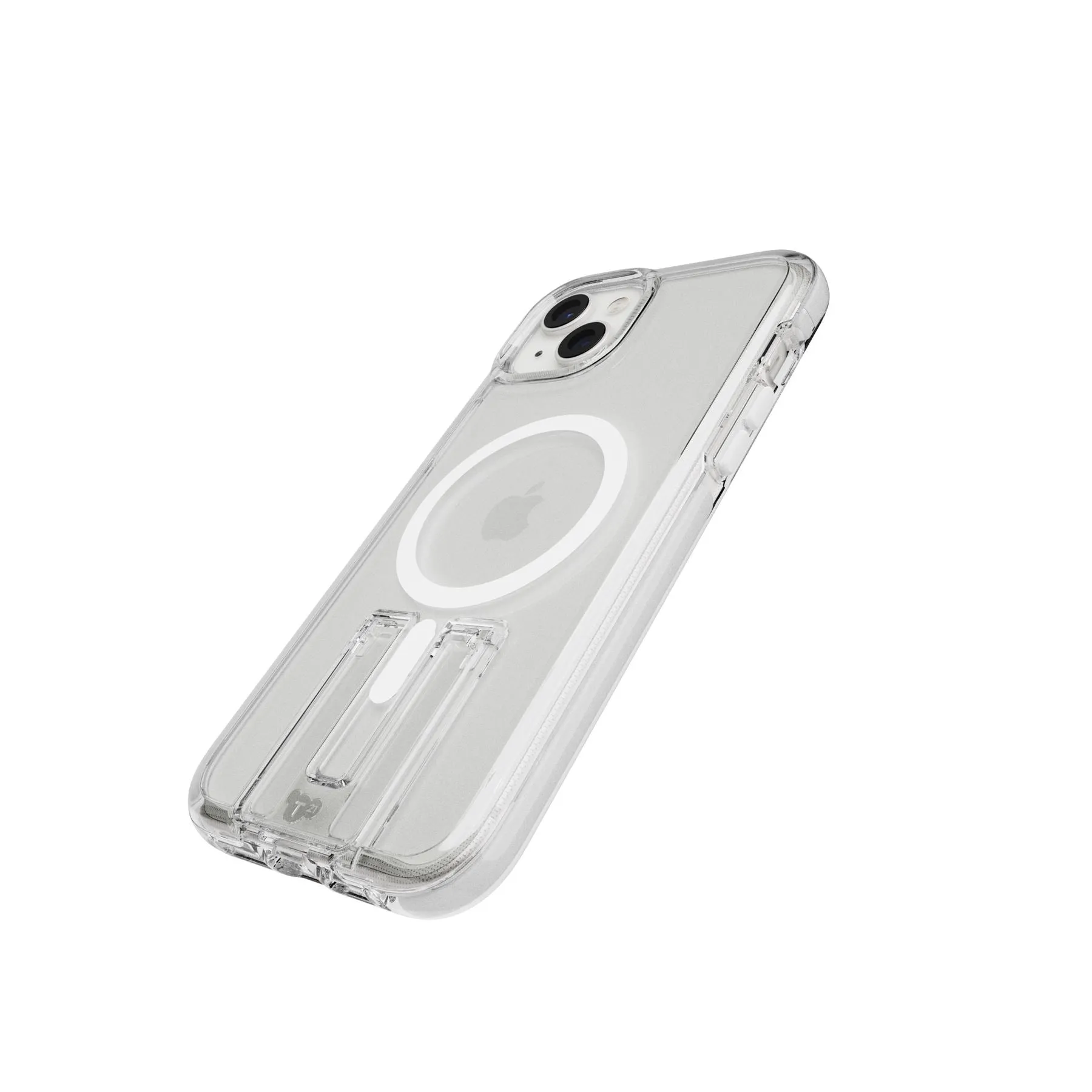 Evo Crystal Kick - Apple iPhone 15 Plus Case MagSafe® Compatible - White
