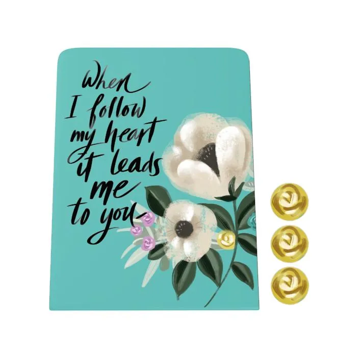 Floral Love Desk Magnet Board