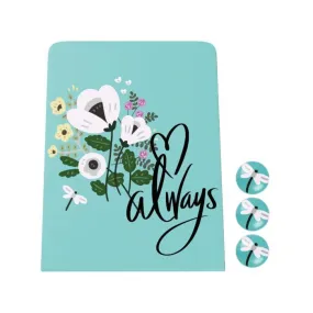 Floral Love Desk Magnet Board