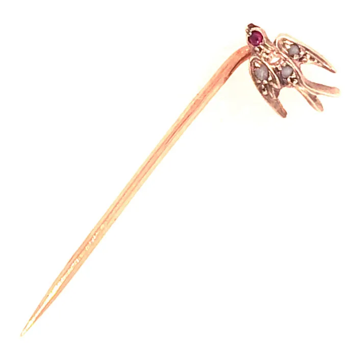 Flying Bird Stick Pin