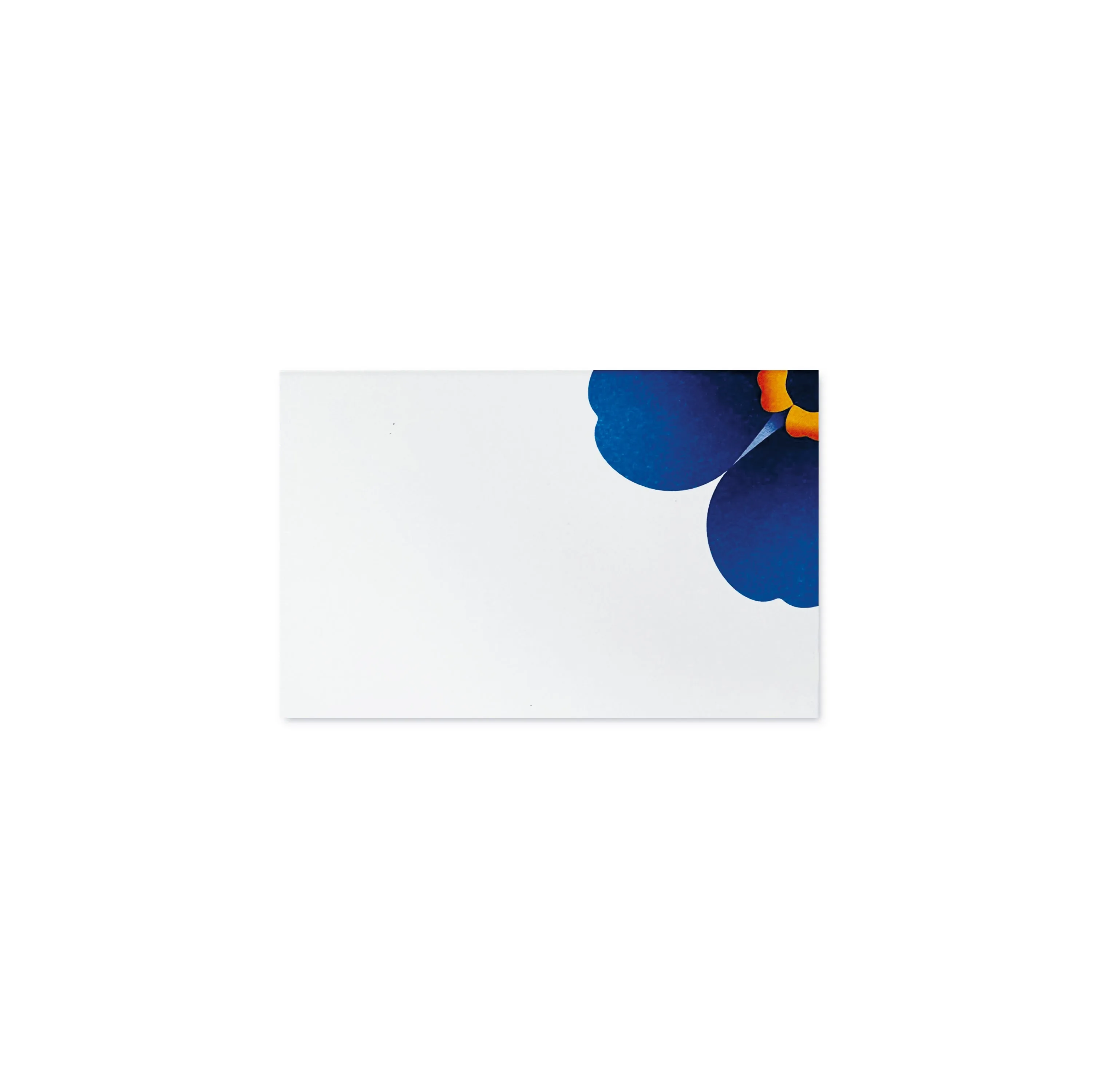 Forget-me-not flower wedding table cards x 10