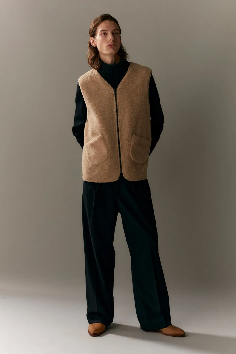 G-LAIT BONDED FLEECE AW23 olive