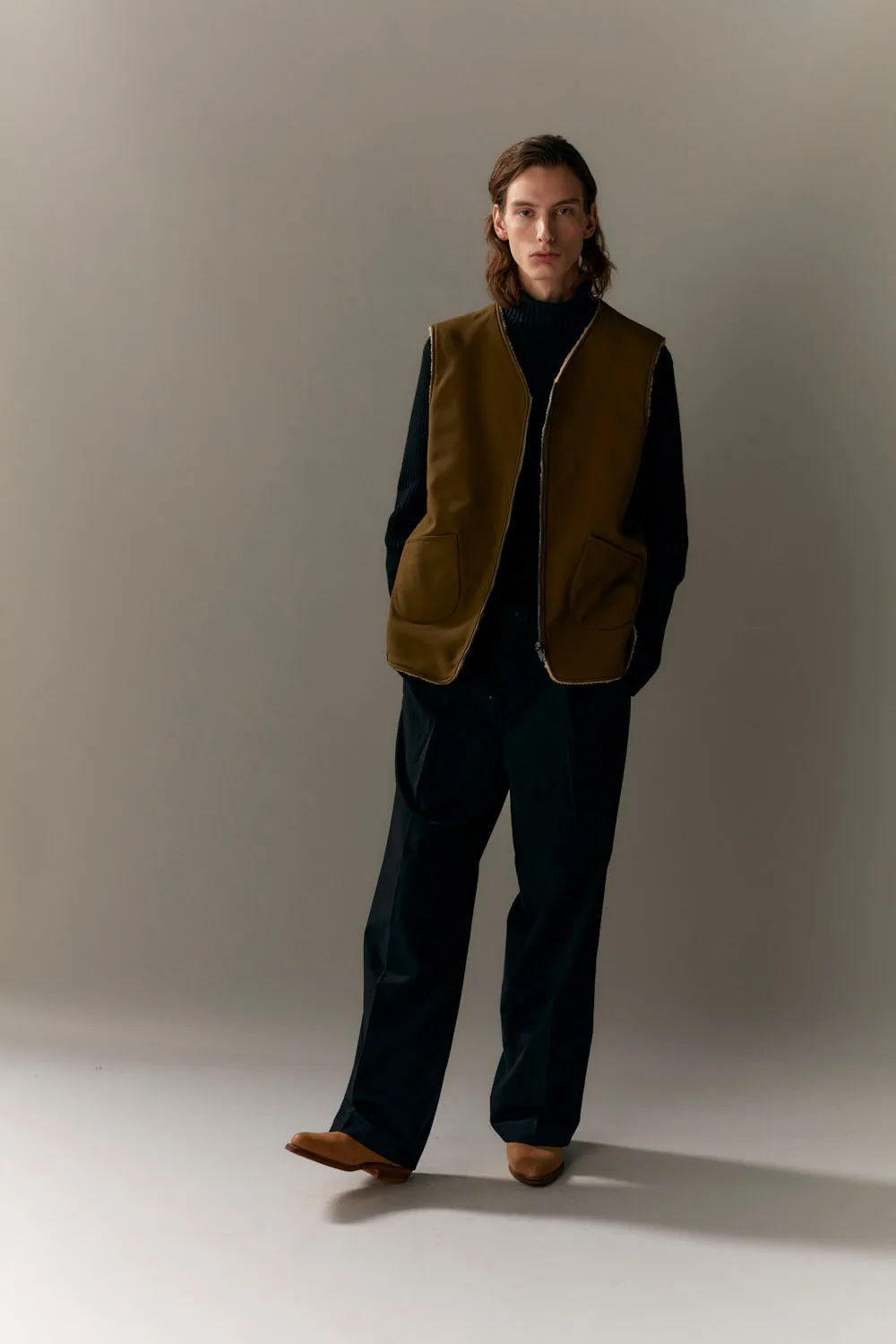 G-LAIT BONDED FLEECE AW23 olive