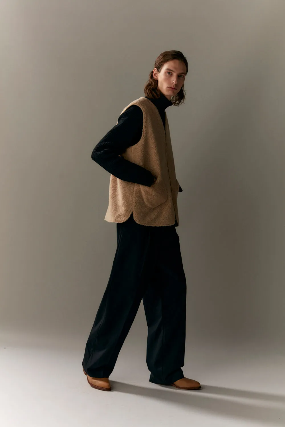 G-LAIT BONDED FLEECE AW23 olive