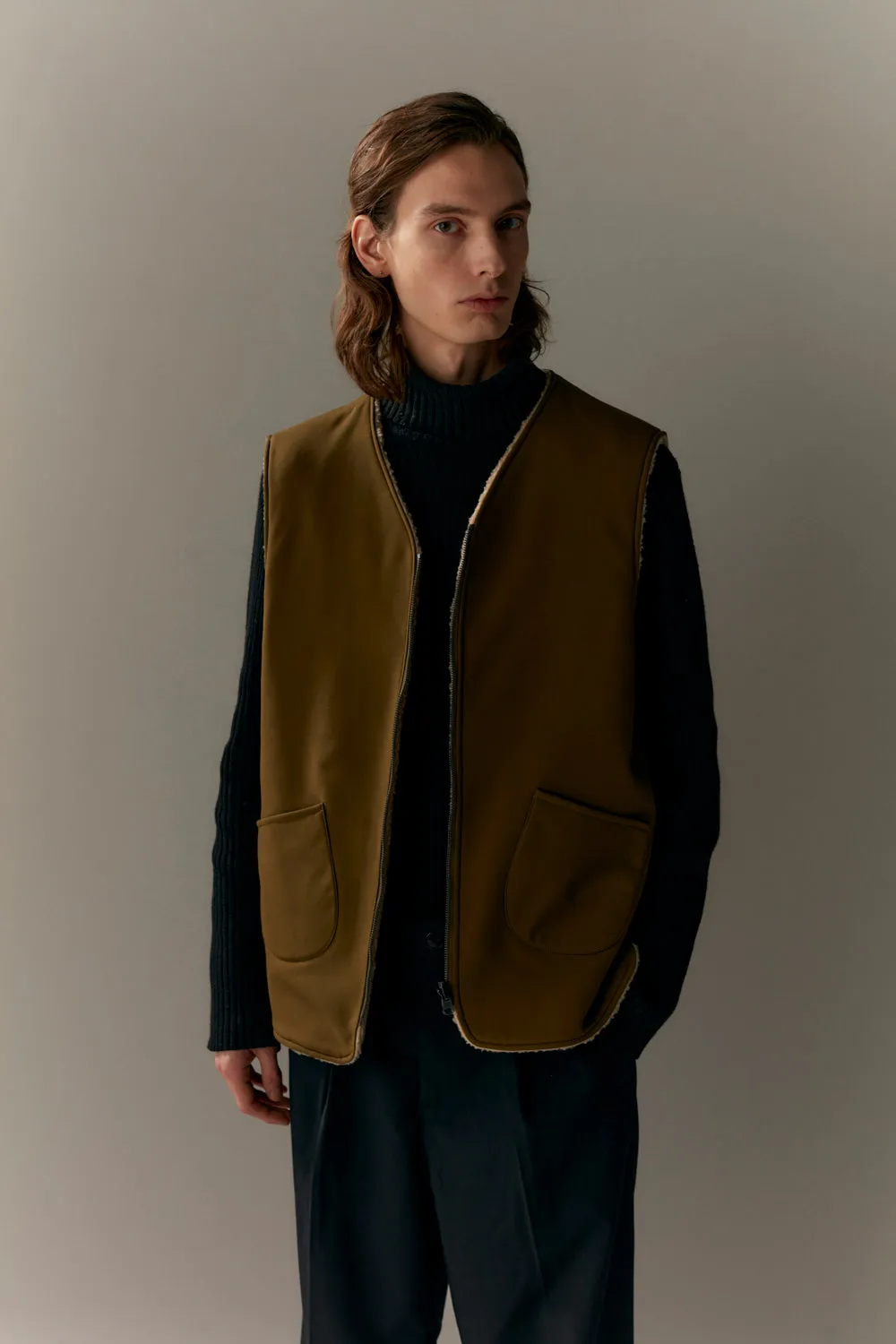 G-LAIT BONDED FLEECE AW23 olive