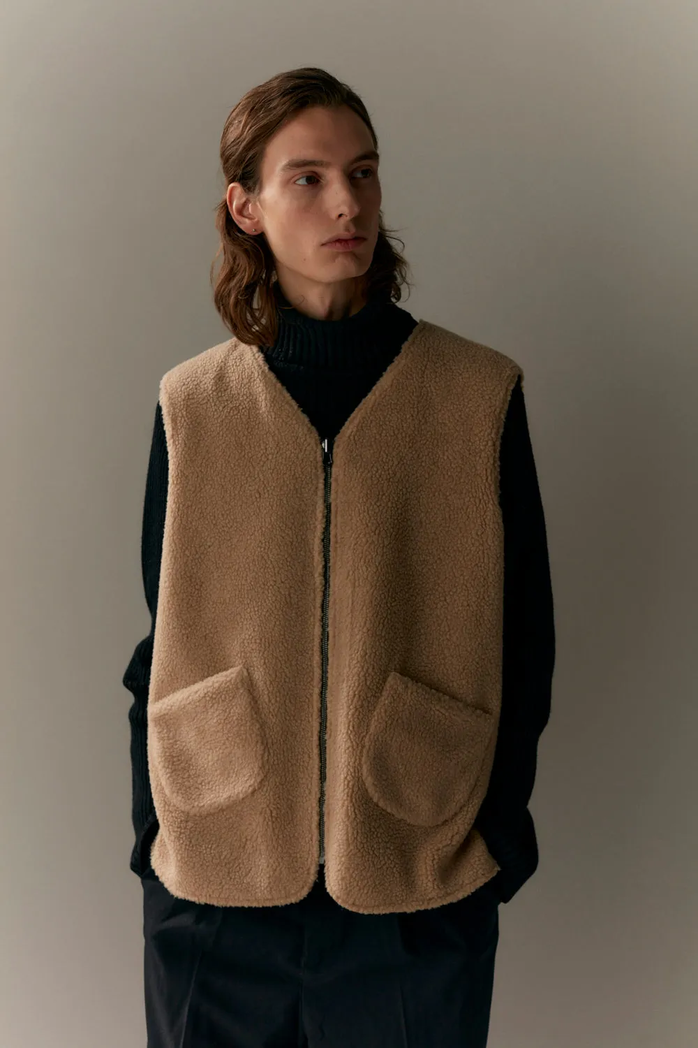 G-LAIT BONDED FLEECE AW23 olive