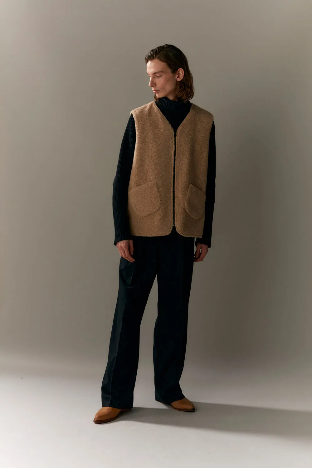 G-LAIT BONDED FLEECE AW23 olive