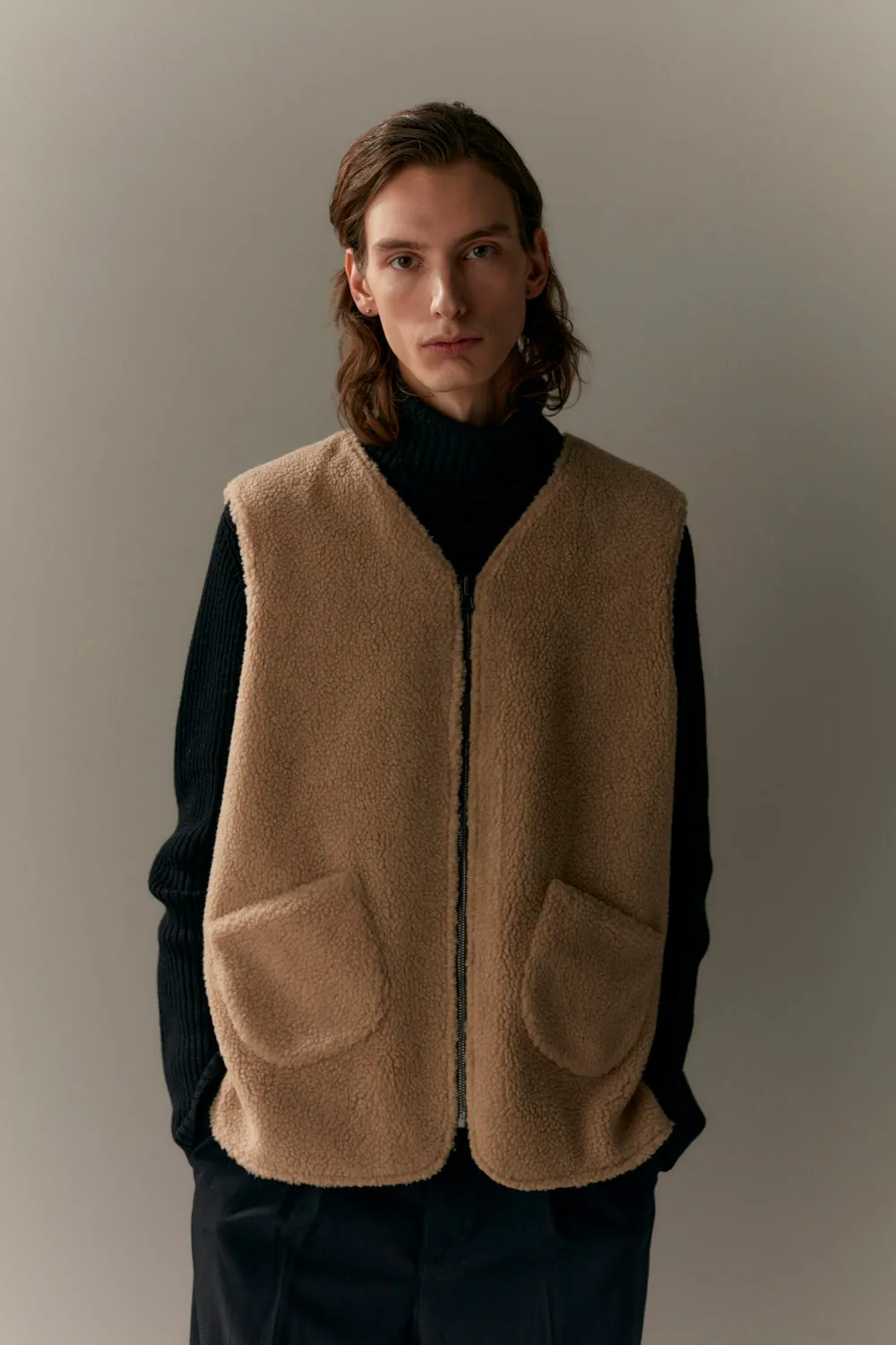 G-LAIT BONDED FLEECE AW23 olive