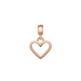 Heart Contour Charm RG