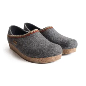 High Back Zigzag Grey Cork & Wool