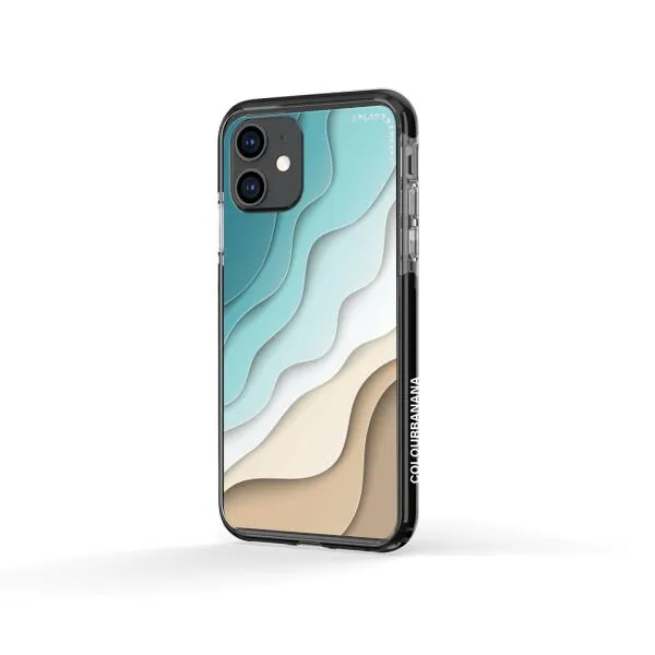 iPhone Case - Abstract Blue Sea And Beach