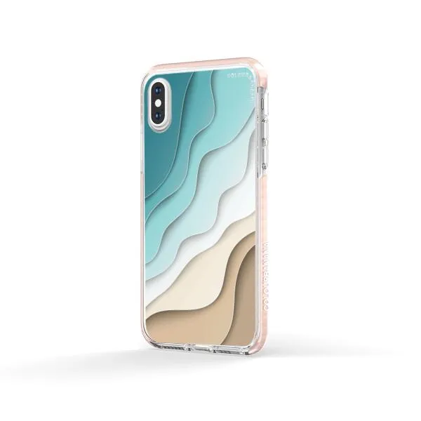iPhone Case - Abstract Blue Sea And Beach