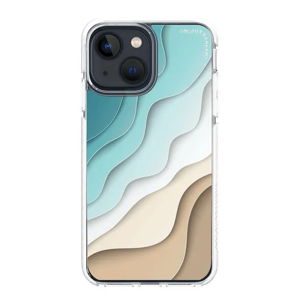iPhone Case - Abstract Blue Sea And Beach