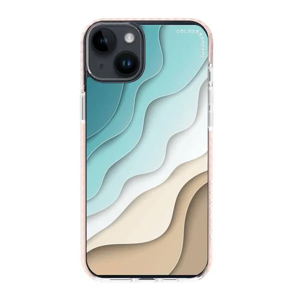 iPhone Case - Abstract Blue Sea And Beach