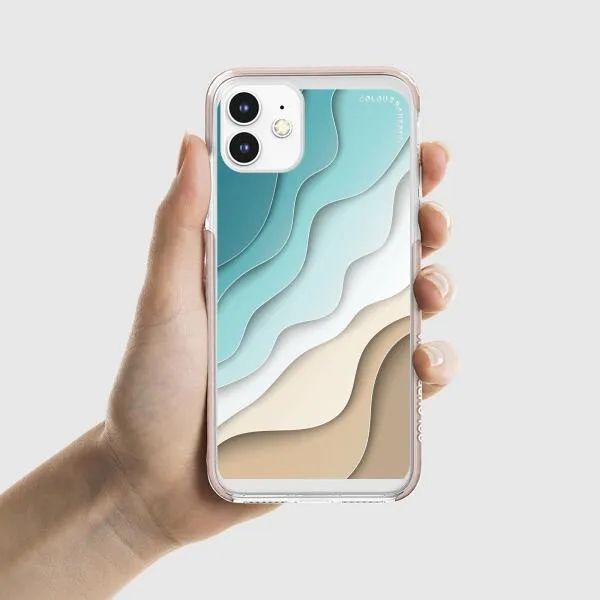 iPhone Case - Abstract Blue Sea And Beach
