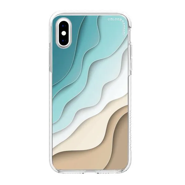 iPhone Case - Abstract Blue Sea And Beach