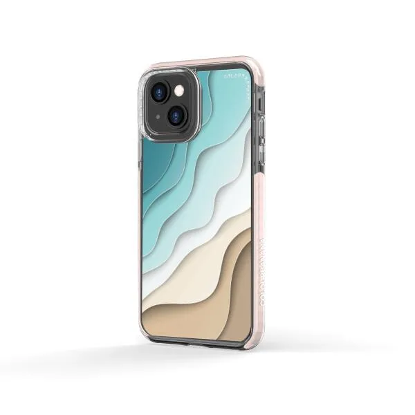 iPhone Case - Abstract Blue Sea And Beach