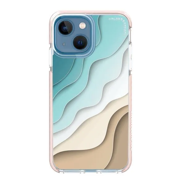 iPhone Case - Abstract Blue Sea And Beach