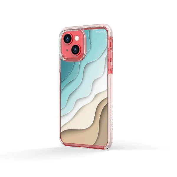 iPhone Case - Abstract Blue Sea And Beach