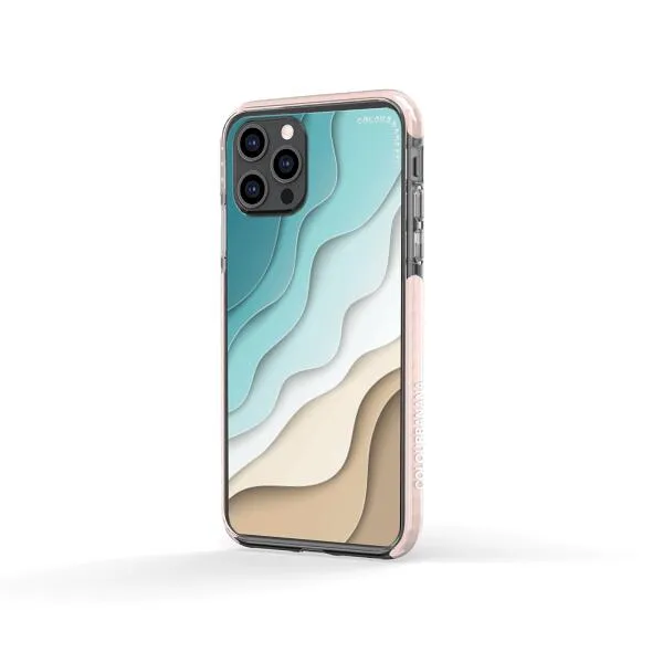iPhone Case - Abstract Blue Sea And Beach