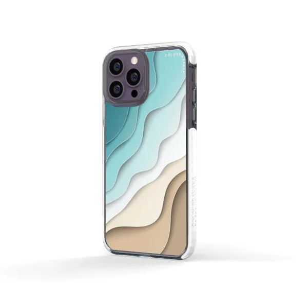 iPhone Case - Abstract Blue Sea And Beach