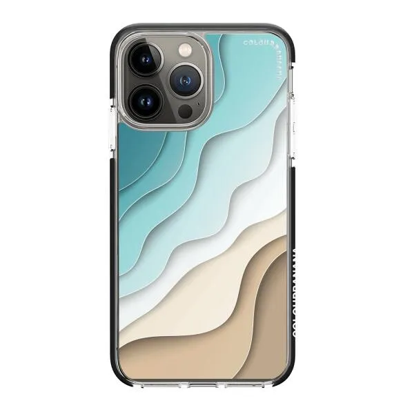 iPhone Case - Abstract Blue Sea And Beach