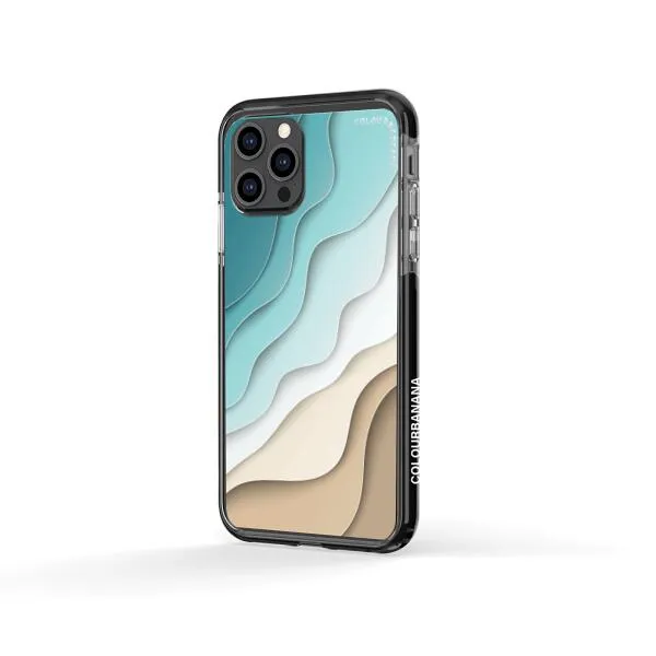 iPhone Case - Abstract Blue Sea And Beach