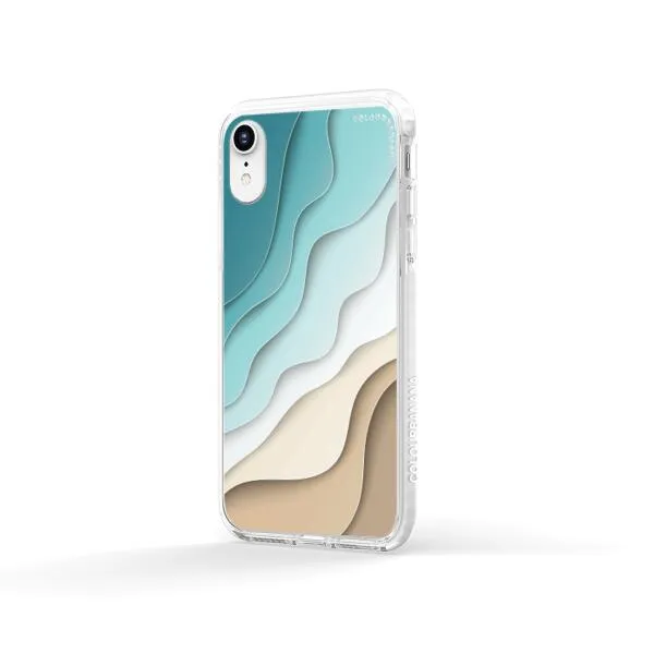 iPhone Case - Abstract Blue Sea And Beach