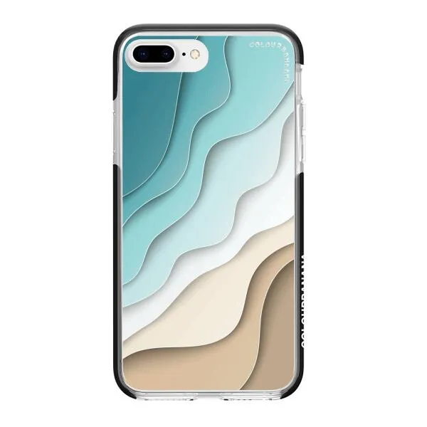 iPhone Case - Abstract Blue Sea And Beach