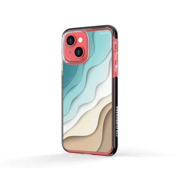 iPhone Case - Abstract Blue Sea And Beach