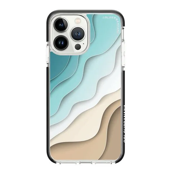 iPhone Case - Abstract Blue Sea And Beach