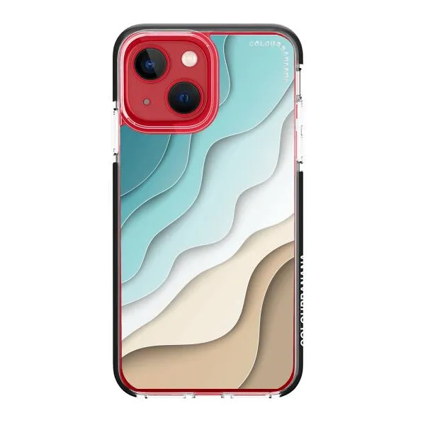iPhone Case - Abstract Blue Sea And Beach