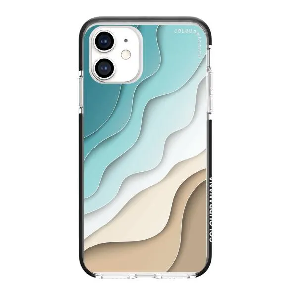 iPhone Case - Abstract Blue Sea And Beach