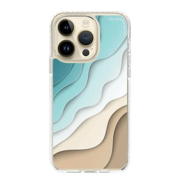 iPhone Case - Abstract Blue Sea And Beach
