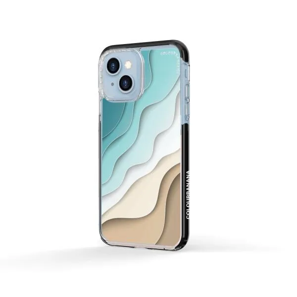 iPhone Case - Abstract Blue Sea And Beach