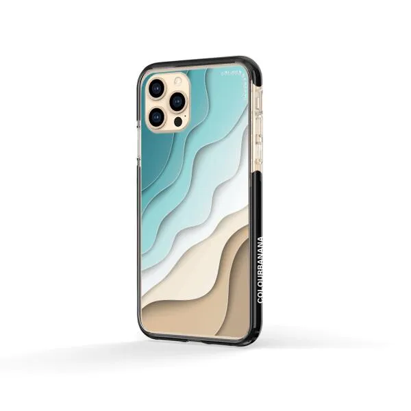 iPhone Case - Abstract Blue Sea And Beach