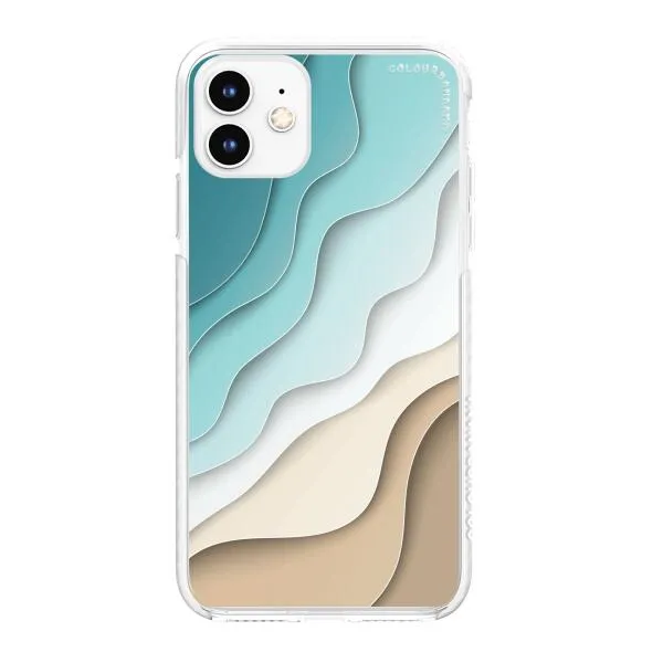 iPhone Case - Abstract Blue Sea And Beach