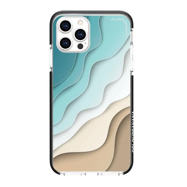 iPhone Case - Abstract Blue Sea And Beach