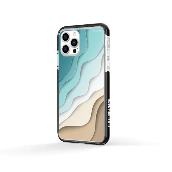 iPhone Case - Abstract Blue Sea And Beach