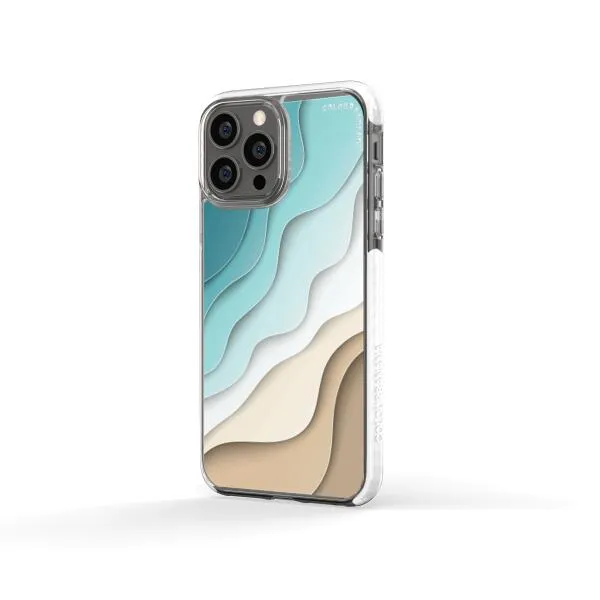iPhone Case - Abstract Blue Sea And Beach
