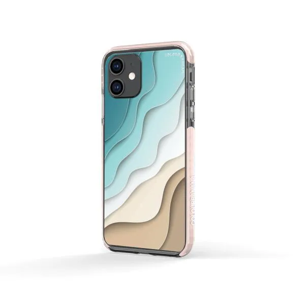iPhone Case - Abstract Blue Sea And Beach