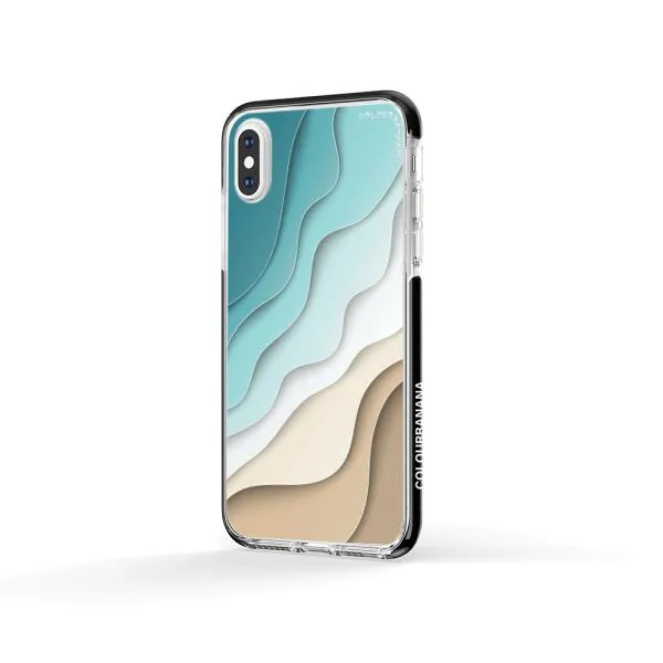iPhone Case - Abstract Blue Sea And Beach