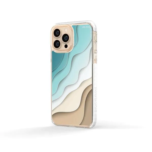 iPhone Case - Abstract Blue Sea And Beach