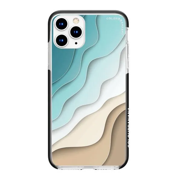 iPhone Case - Abstract Blue Sea And Beach
