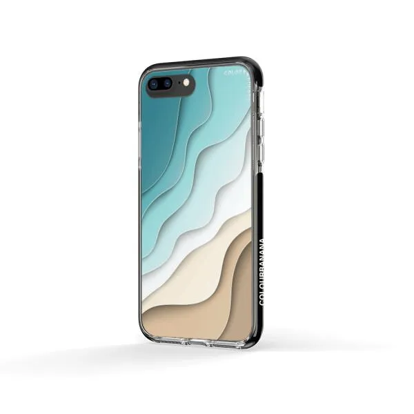 iPhone Case - Abstract Blue Sea And Beach