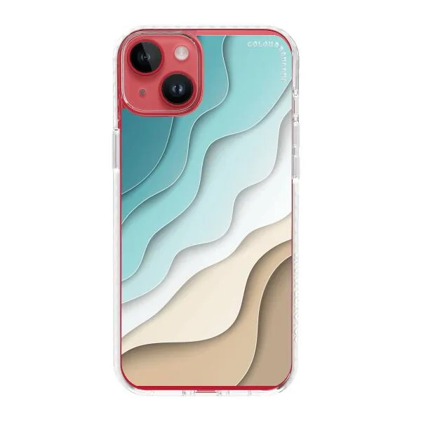 iPhone Case - Abstract Blue Sea And Beach